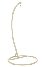 J-LINE HANGSTOEL EGGA STAAL/TOUW BEIGE