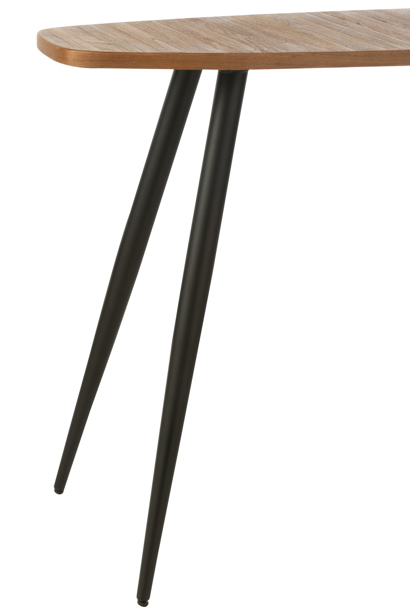 Console Ovaal Recycle Teak Natuurlijk