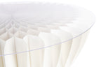 Bartafel Opvouwbaar Papier Gebroken Wit