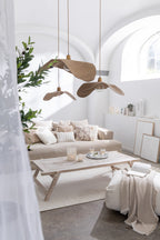 J-LINE HANGLAMP MOONJ GRASS NATUREL SMALL