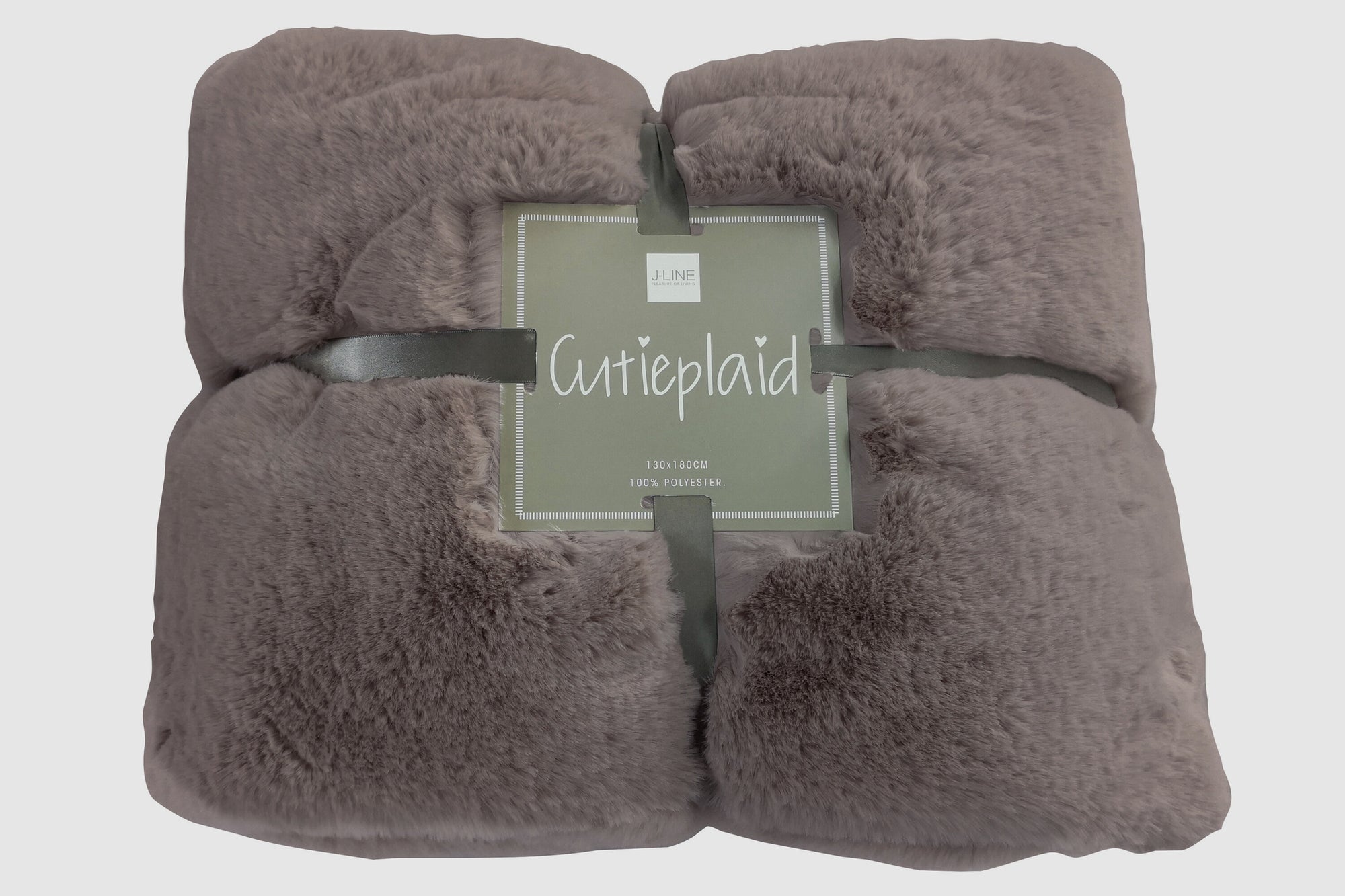 J-LINE PLAID CUTIE POLYESTER TAUPE