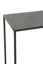 Console Rechthoek Metaal Zwart