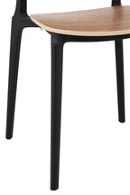 Stoel Basic polyester/fineer naturel