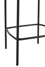 J-Line Bar Chair Boucle Plywood/Polyester Grey/Black