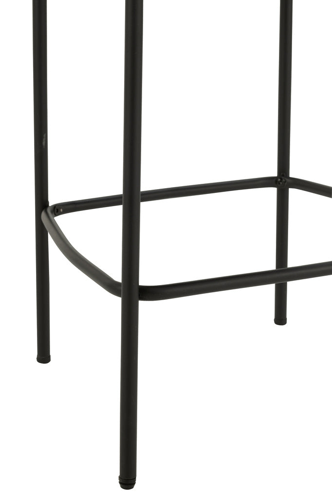 J-Line Bar Chair Boucle Plywood/Polyester Grey/Black