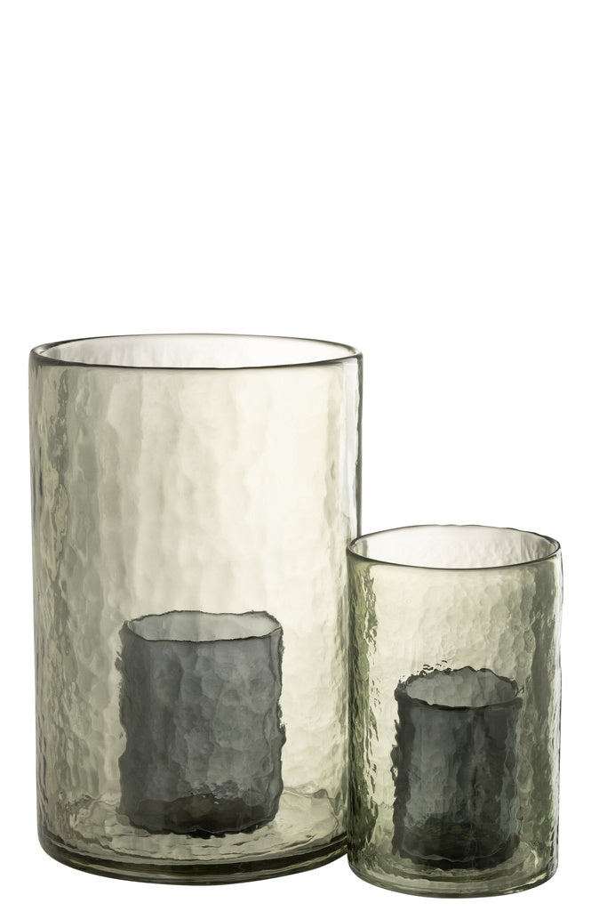J-Line Hurricane Dubbel Glas Groen Groot