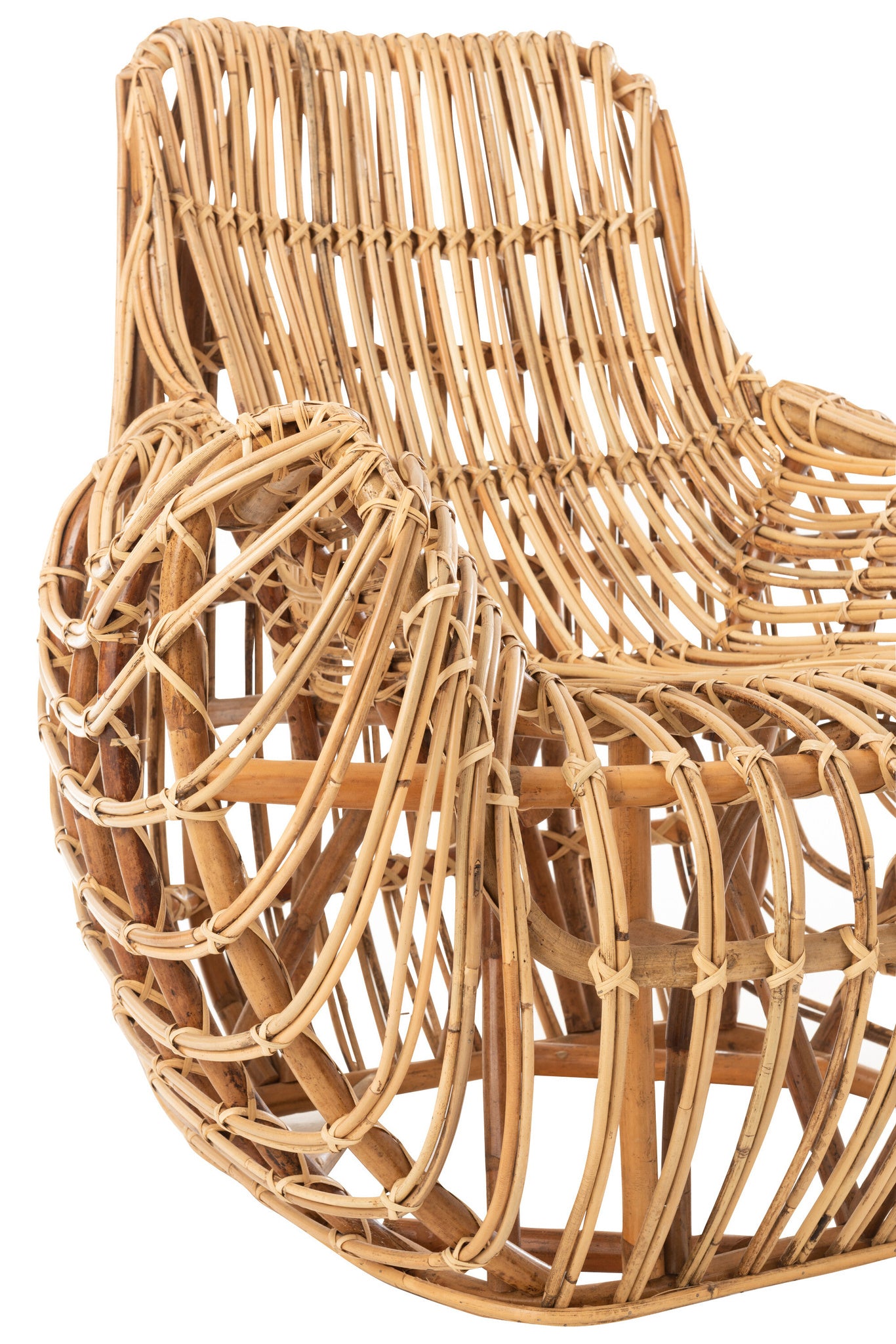 Stoel Ana Rattan Naturel