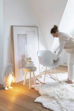 Tafellamp Pinguïn Hars Wit Klein