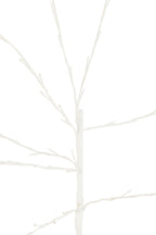 J-LINE KERSTBOOM BARE+ LED METAAL WIT