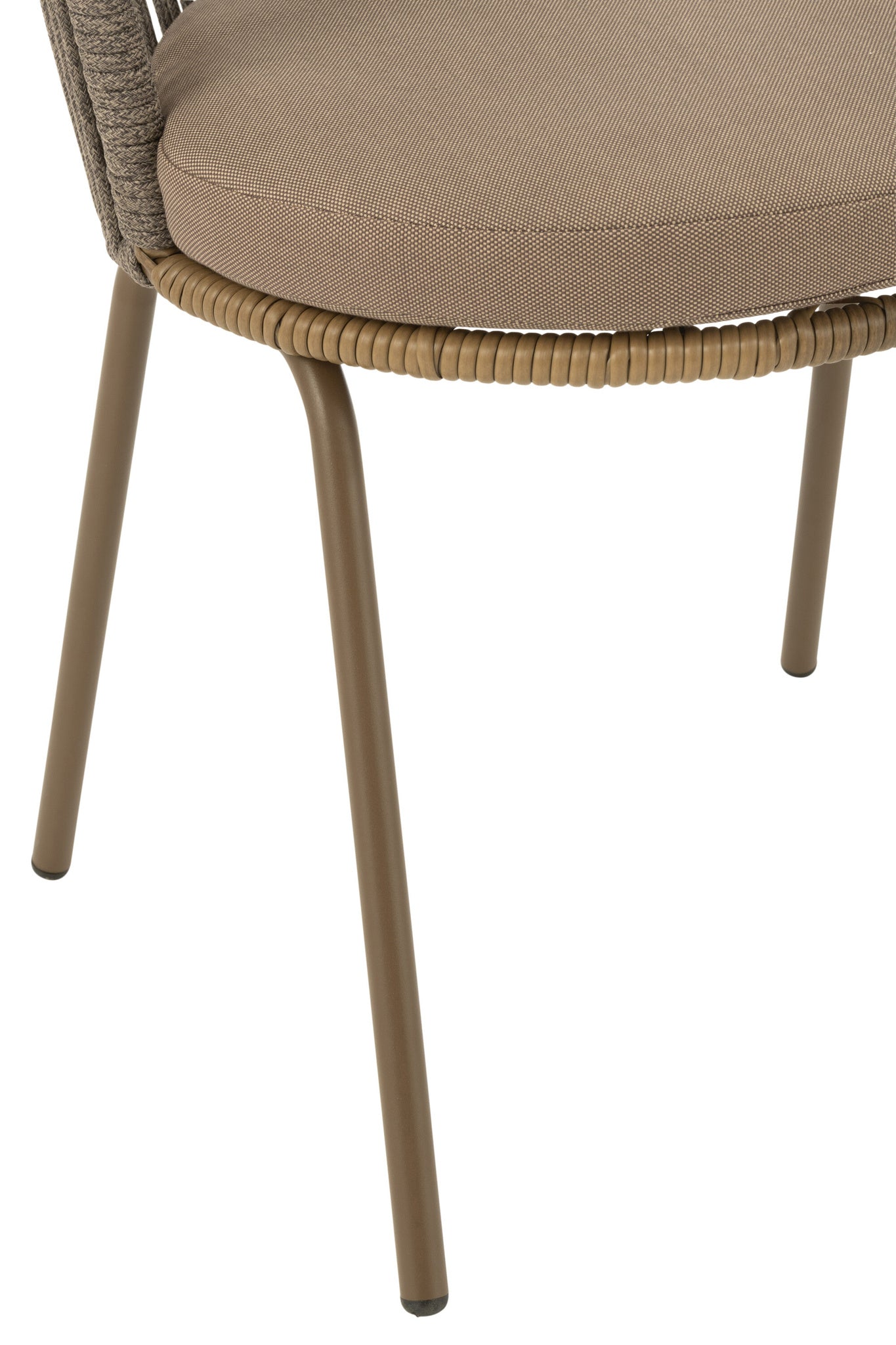 Stoel Toa Staal/Touw Bruin