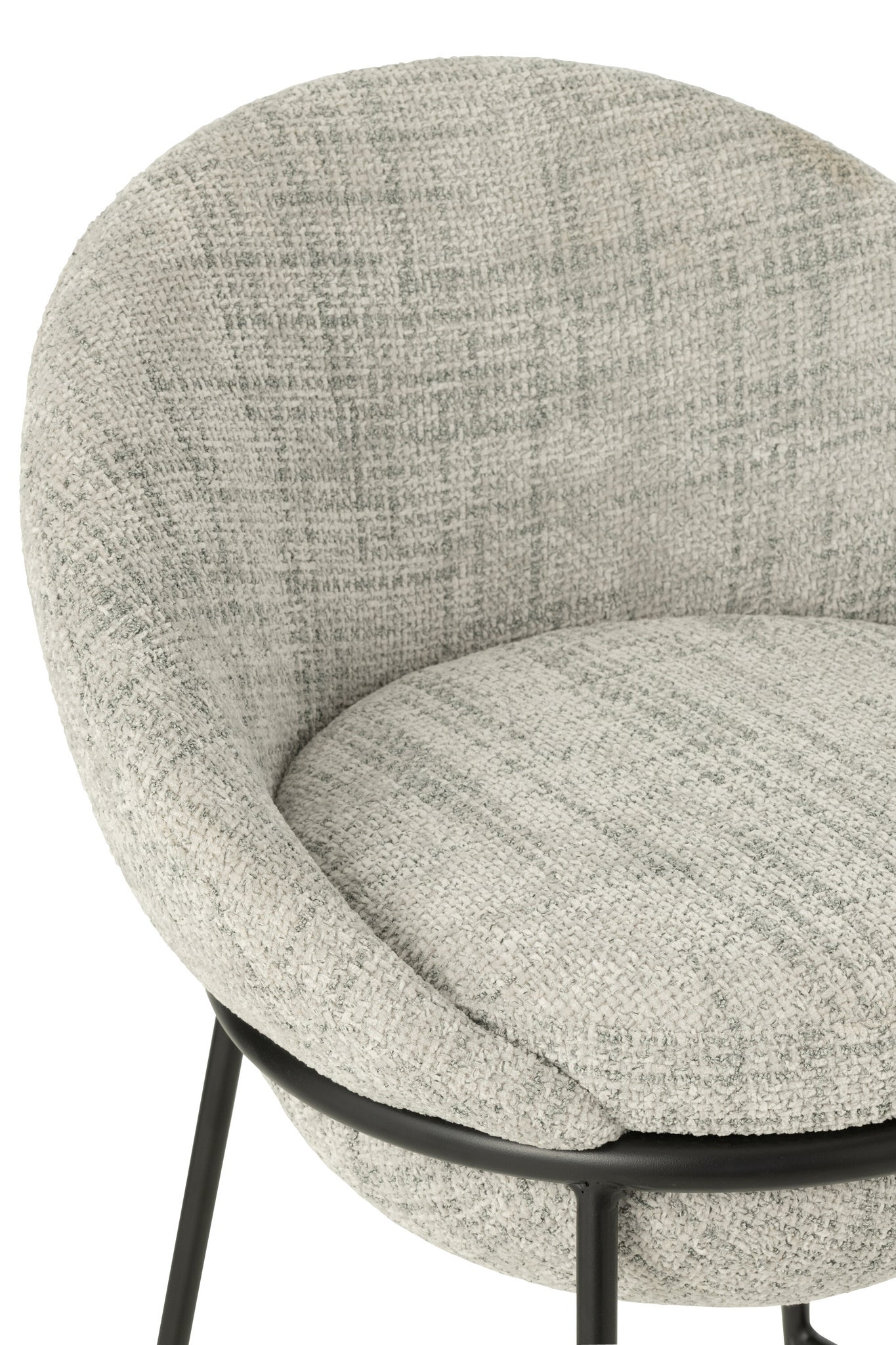 Barkruk Barkruk Met IJzeren Poten IJzer Grijs/Zwart