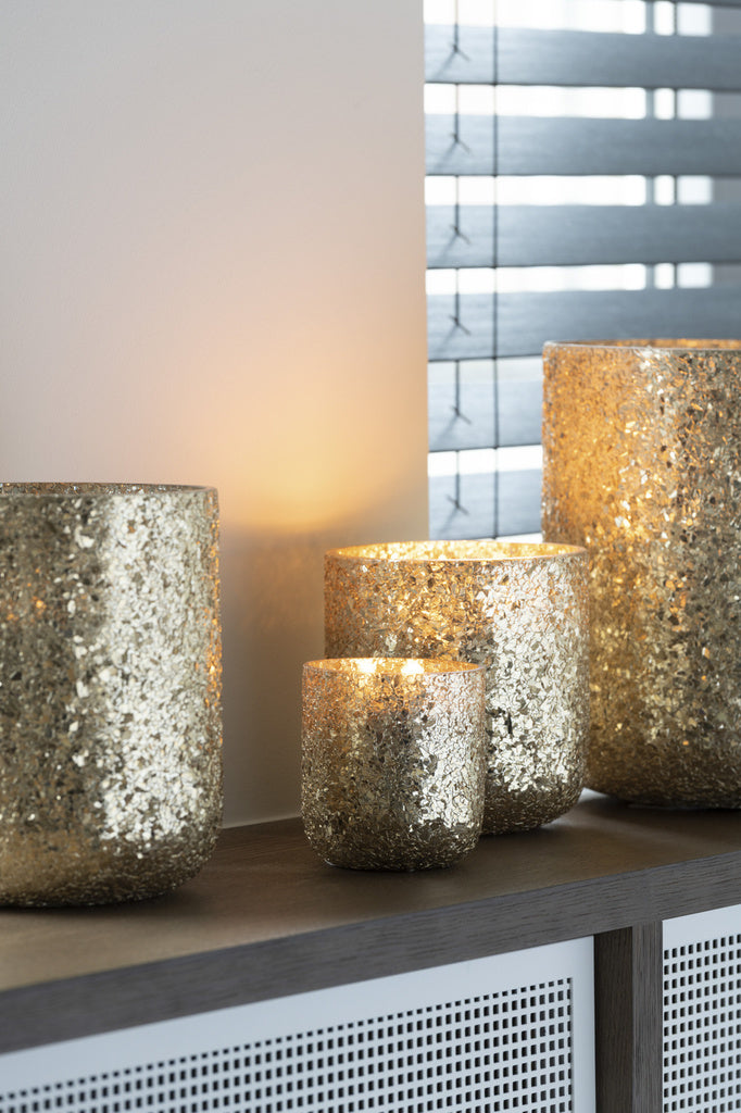 J-Line Scented Candle Luxuria Gold Small - 40H