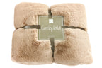 J-LINE PLAID CUTIE POLYESTER LICHT KAMEEL
