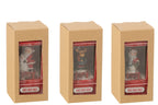 J-LINE SNEEUWBOL LANTAARN LED KERST HARS – ASSORTIMENT VAN 3