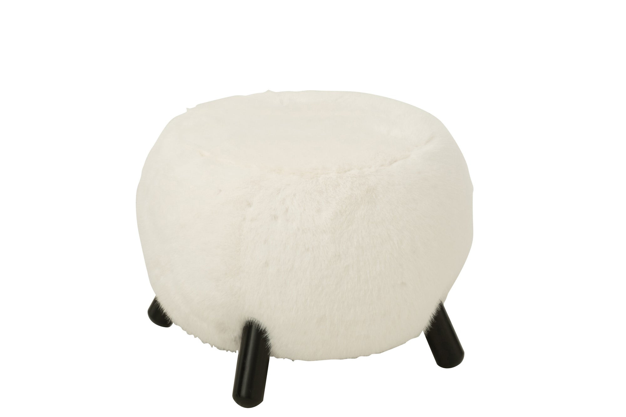 Bontkruk met witte houten poten