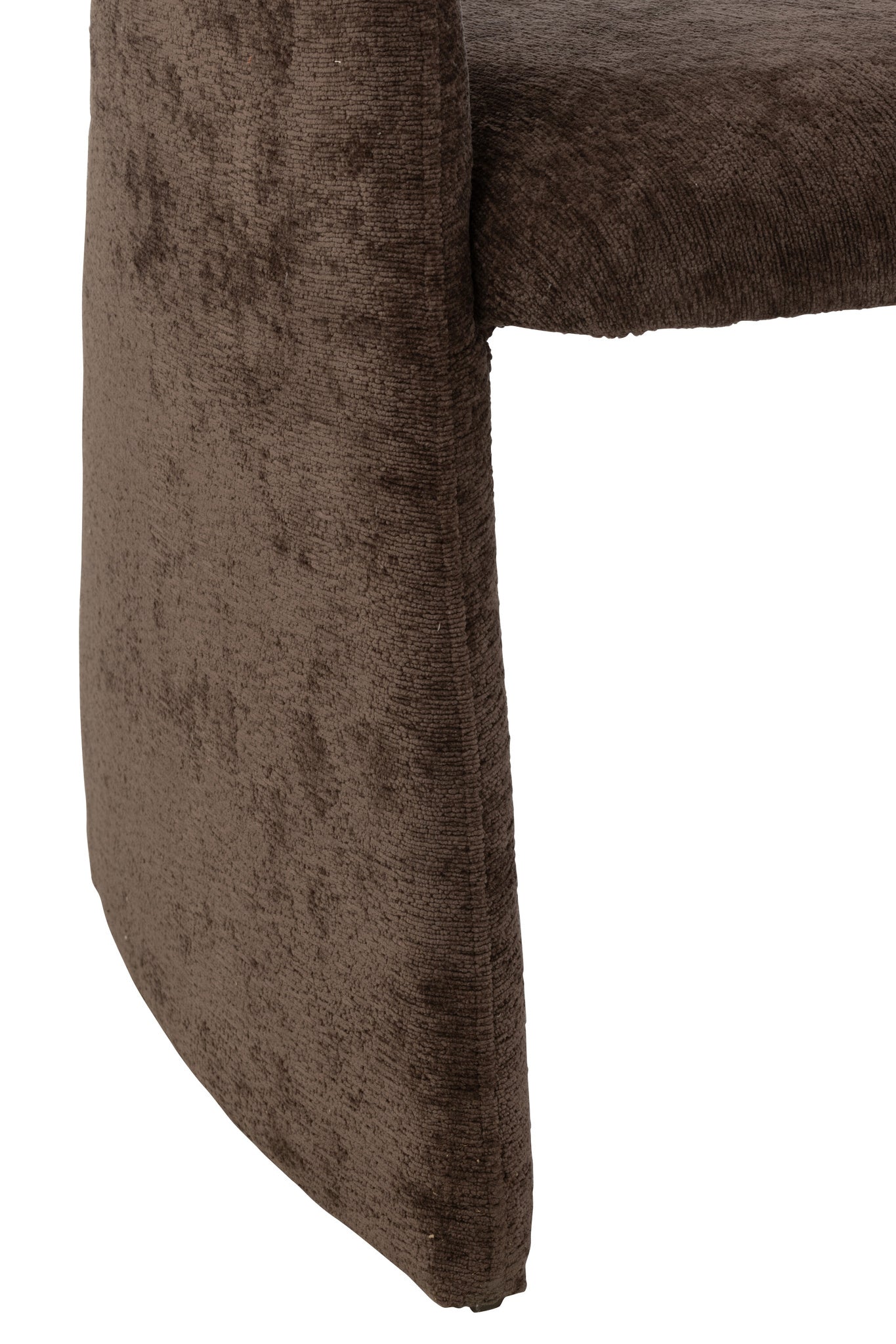 Anise stoel textiel donkerbruin