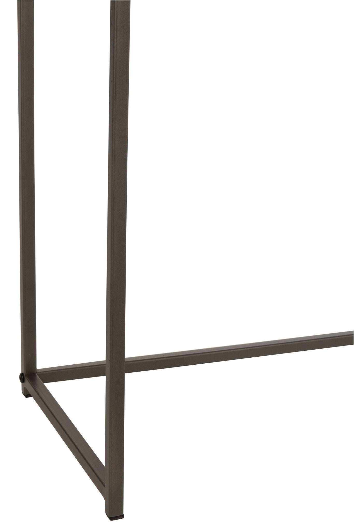 Console 1 lade Hout/Metaal Natuurlijk