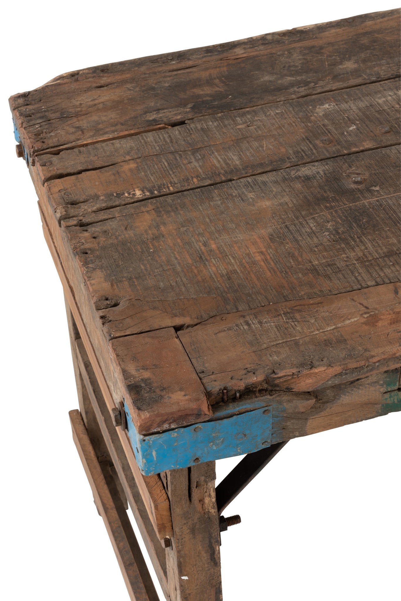 Console Oud Gerecycled Hout Bruin