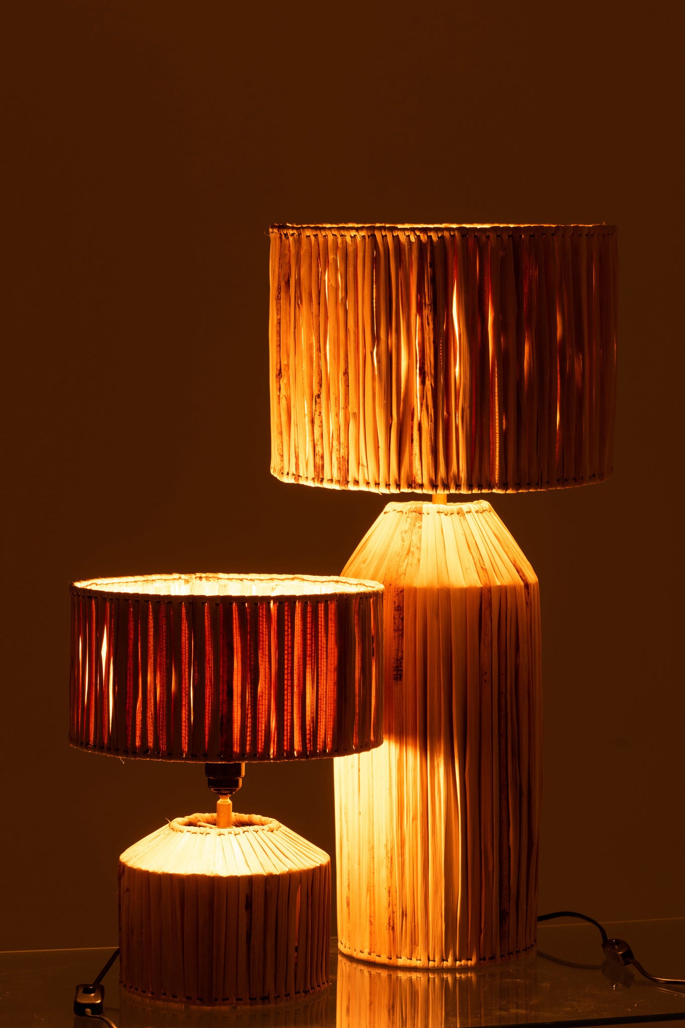 Lamp Hanna Bananenbladeren Naturel