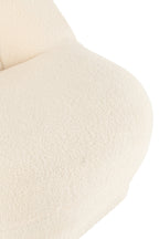 Kruk Teddy Bouclé Wit