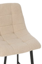 Barkruk Kent Metaal/Polyester Wit