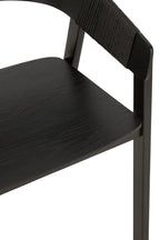 Stoel Naga Essenhout/Touw Zwart