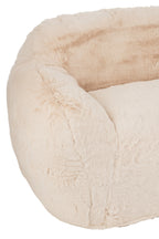 Bank Cutie polyester crème groot