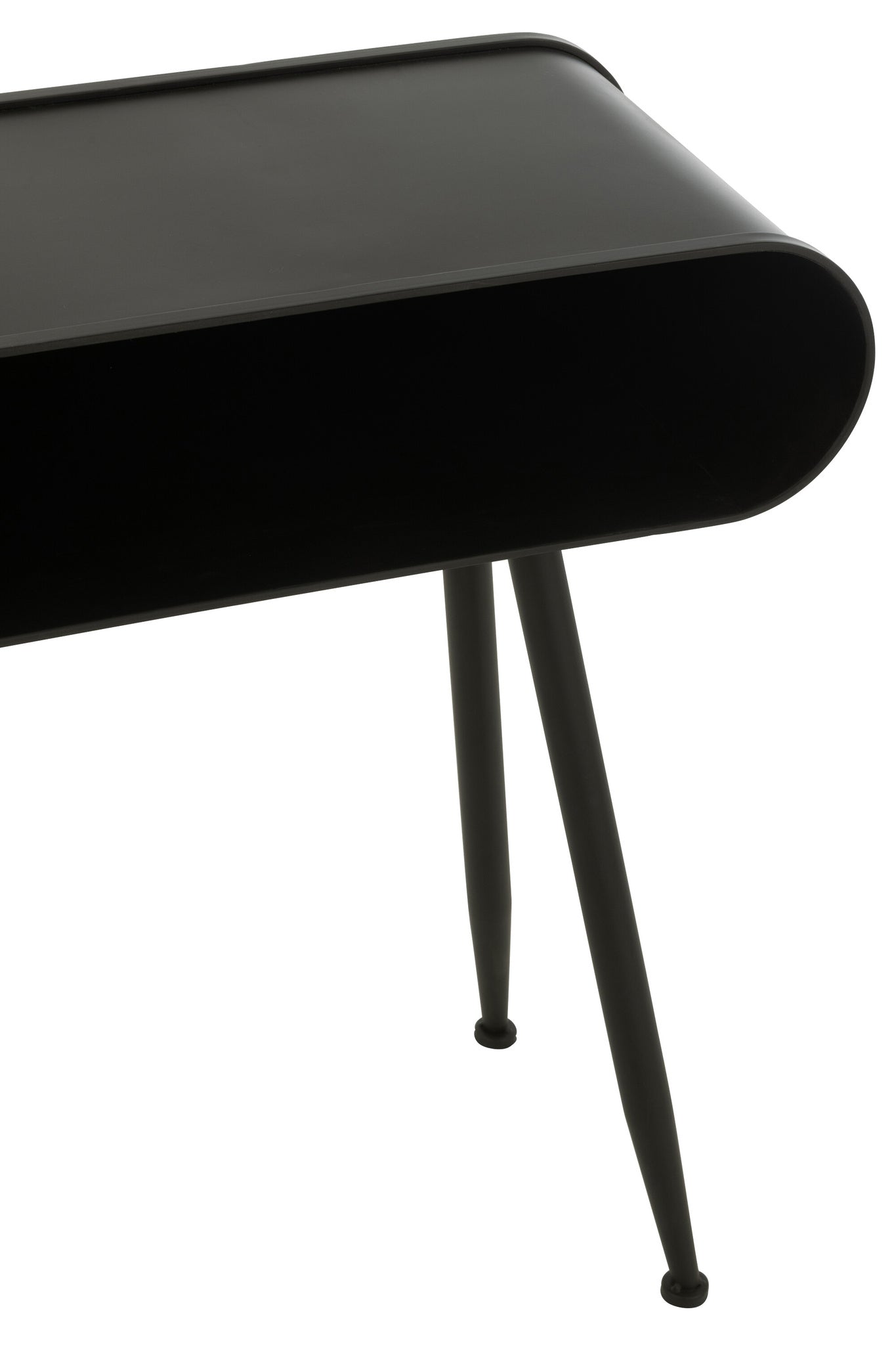 J-LINE CONSOLE HOUTEN EN METALEN TAFEL CONSOLE VURENHOUT ZWART/LICHT BEIGE