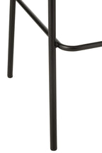 J-Line Bar Chair Lone Ply Wood/Metal Black/Grey
