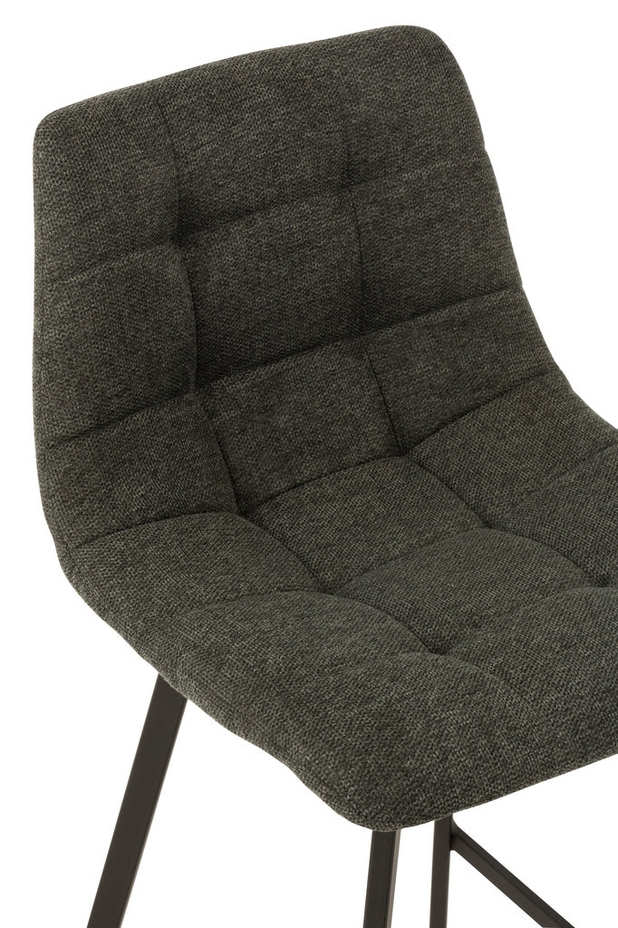 J-LINE BARKRUK STEPHANE – TEXTIEL/METAAL – DONKERGRIJS – 95 CM