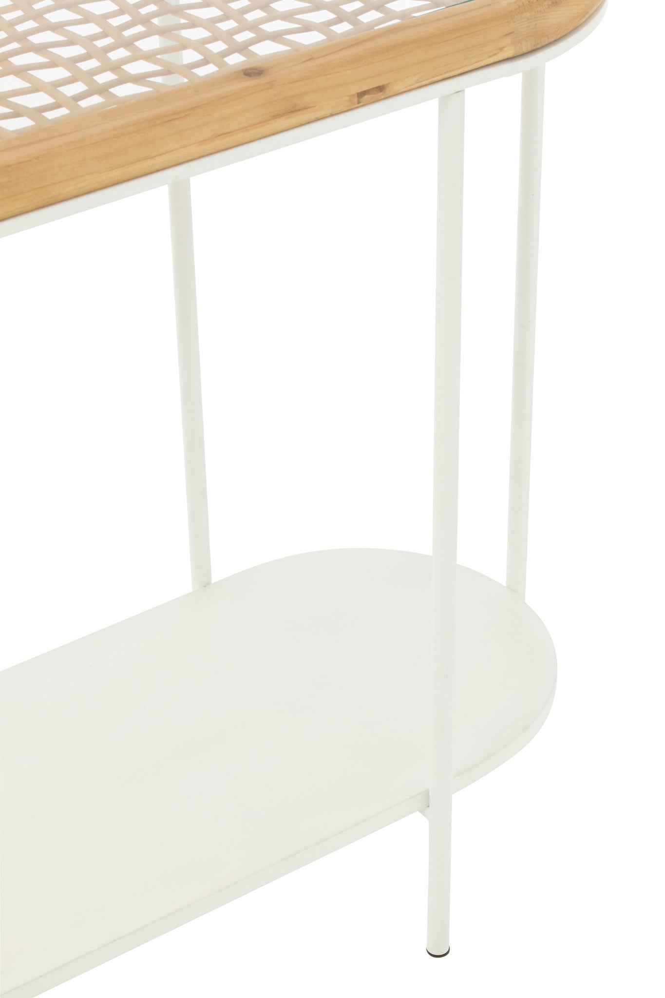 Console Mati Vurenhout/IJzer Natuurlijk/Wit