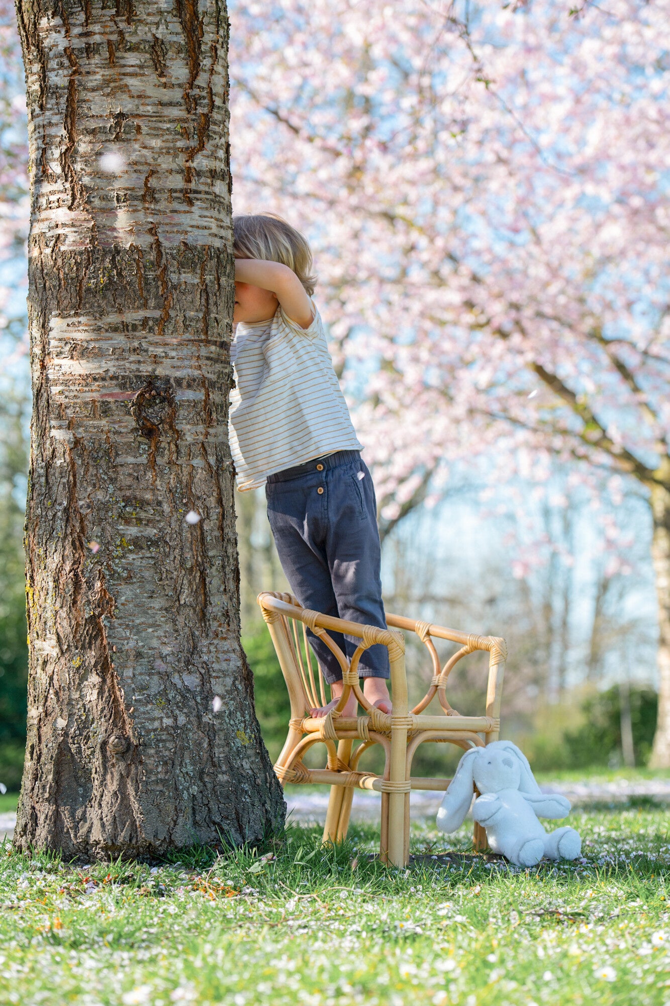 Kinderzitje Filou Rattan Naturel
