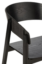 Stoel Naga Essenhout/Touw Zwart