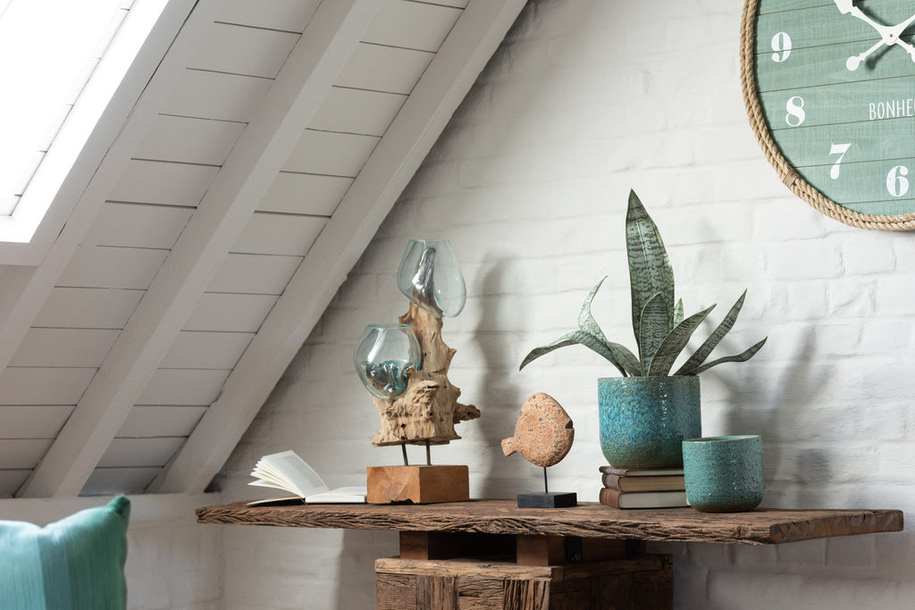 J-LINE CONSOLE WOODY WOOD NATURAL