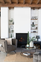 J-LINE KUSSEN GEWEVEN POLYESTER BEIGE