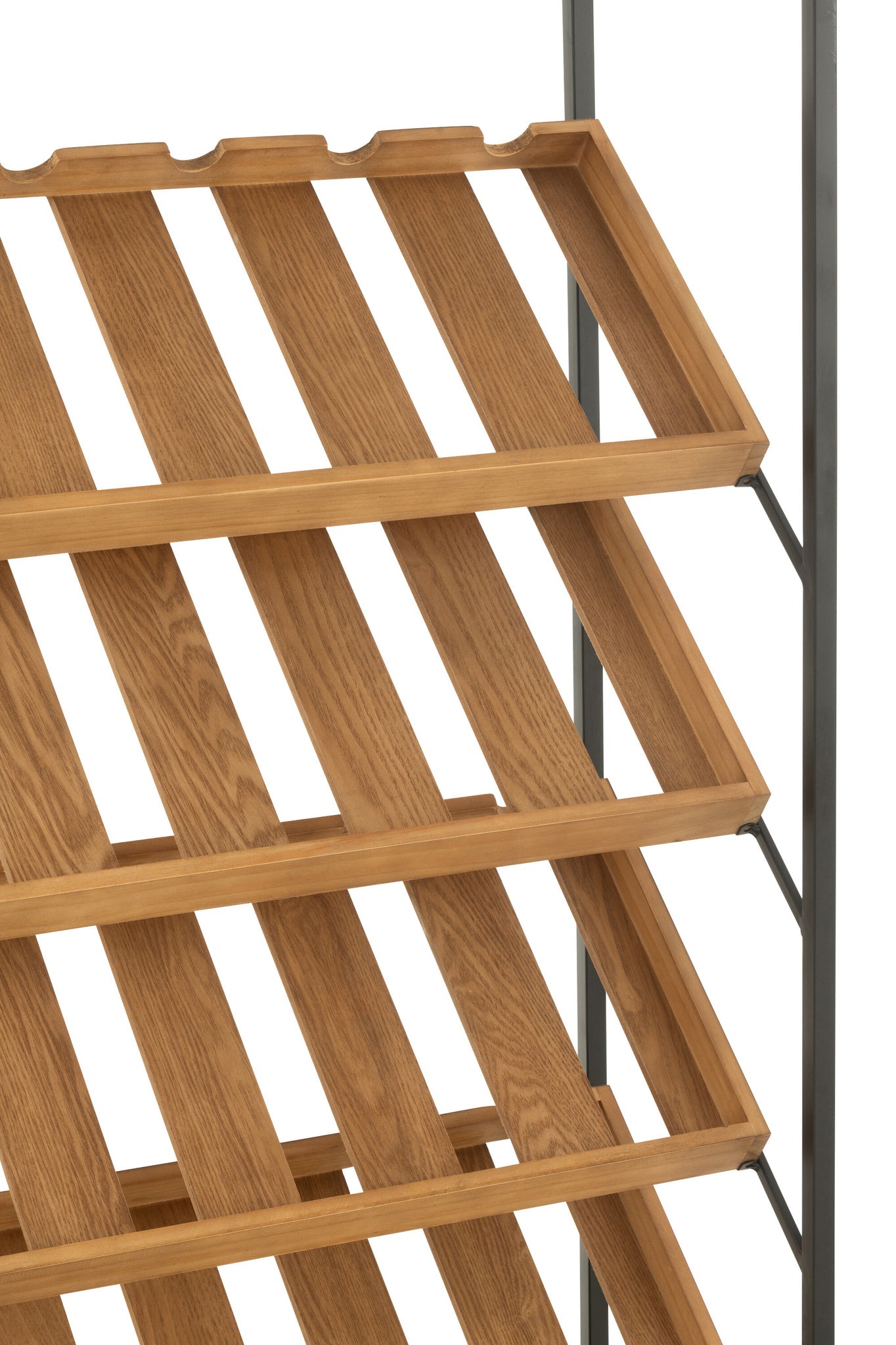 Bar Kast Wijnfineer Natuur/Zwart Groot