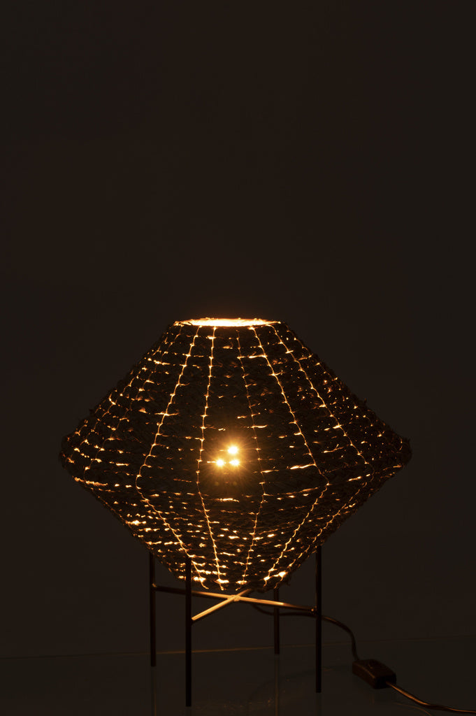 J-LINE HANGLAMP UFO ZEEGRAS NATUREL SMALL