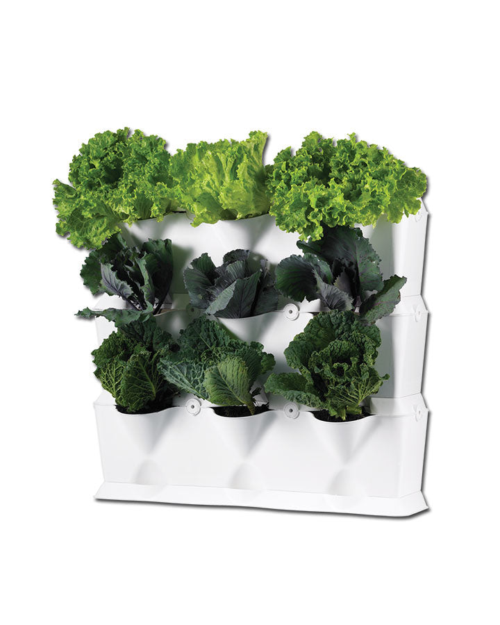 VERTICAL 3 MODULE STARTER SET - KLEUR WIT