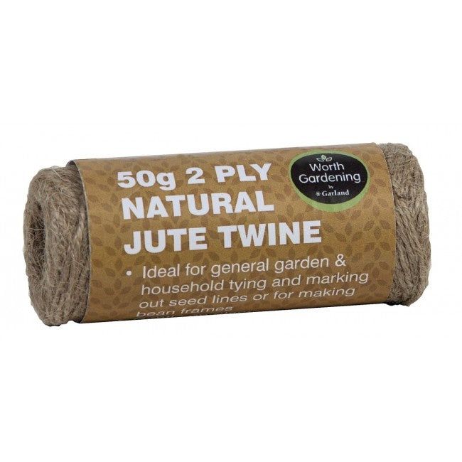 2 PLY NATUREL JUTE TOUW 50 GRAM