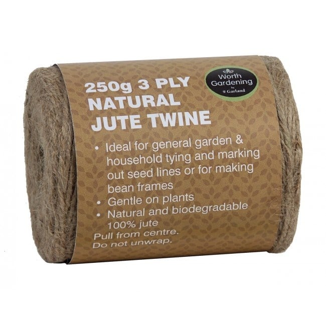 3 PLY NATUREL JUTE TOUW 250 GRAM