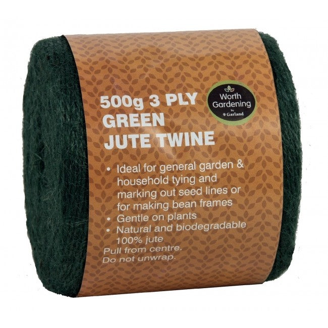 3 PLY GROEN JUTE TOUW 500 GRAM